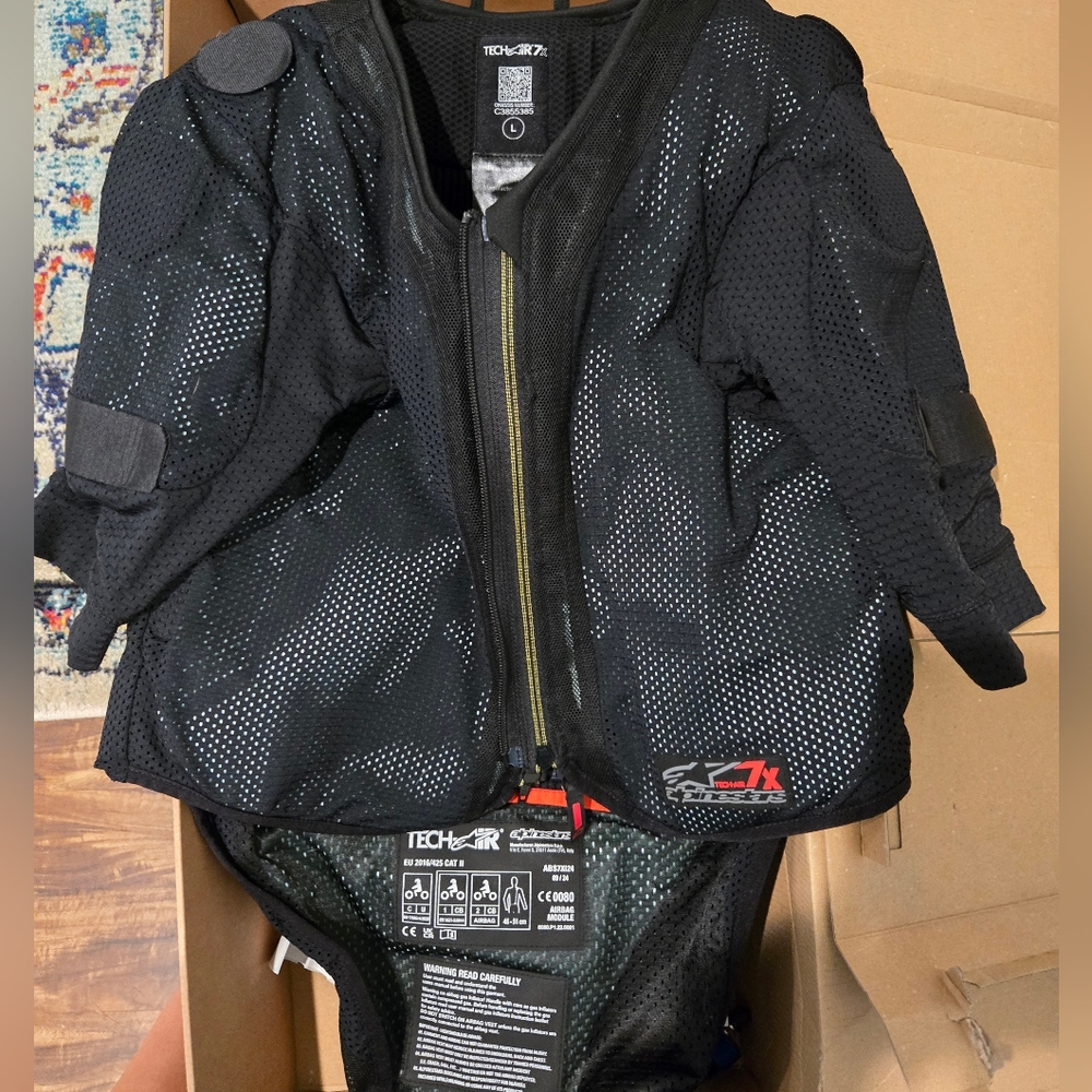 Alpinestars Motorcycle Air Bag Jacket Techair 7